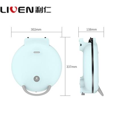 China Household Liven Easy To Use Double Electric Pancake Maker Electric Pancake Mold for sale