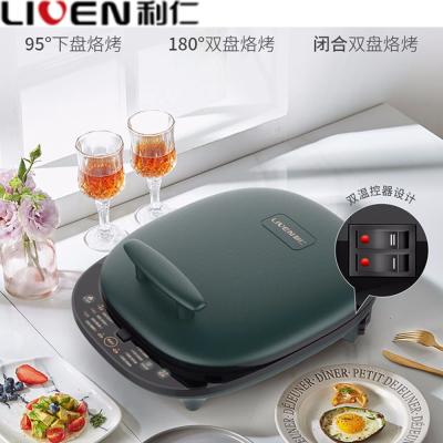 China Household Liven Easy To Use Double Electric Pancake Maker Electric Pancake Mold for sale