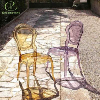 China Louis Phantom Adjustable Modern Chair Sale Clear Acrylic Chairs (Other) Supplier for sale