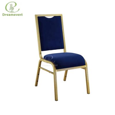 China Wholesale Price Modern High Quality Pursuit Of Quality Hotel Wedding Place Back Banquet Stackable Chairs for sale