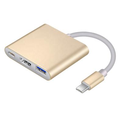 China LAPTOP Laptop External Interface USB-C Multi Port Hub For Charging HD VGA for sale