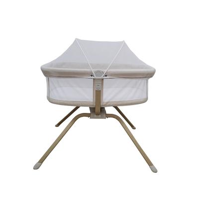 China Modern Rocker Cradle Infant Crib Sleep Bed Hutches Crib Swing Chair Baby Bed Automatic Swing Chair for Baby Infant Bouncer for sale