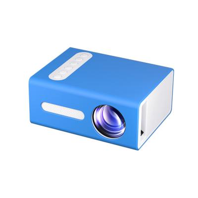 China Newest T300 800 Lumens 24 ANSI Pocketable LCD Led Mini Projector 320*240p Home Beamer Digital Projector for sale