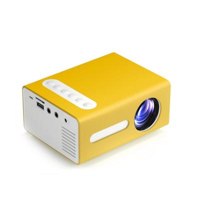 China Blue Black Portable Pocketable 240p Home Theater Mini Pocket Digital Projector T300 White Yellow 800 Lumens 24 ANSI Standard for sale