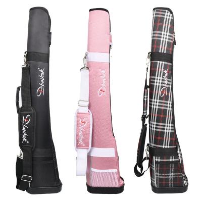 China Large Capacity Qualified Nylon Golf Gun Bag Lightweight Nylon Grip 4-5 Guns Waterproof Golf Clubs Sunday Golf Bag for sale