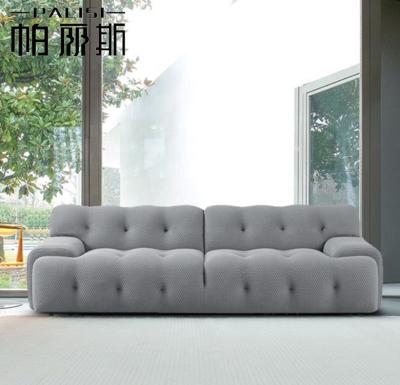 China Other Italy Minimalist Style Molded Resilient Sponge Sofa Fancy Designer Smart Sofa Club Furniture Apartment for sale