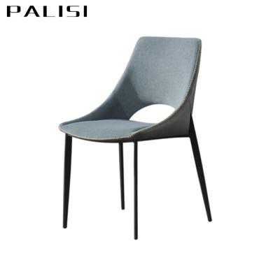 China Durable and solid modern simple antique design steel leg dining chair set for home/hotel/restaurant/cafe for sale