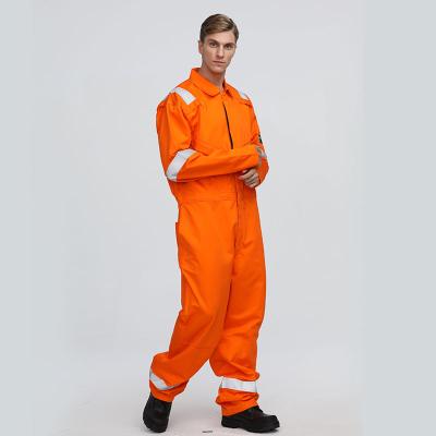 China Xinke FR Malaysia Anti-Static Protective Fire Proof Safety Orange Coveralls for sale