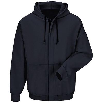 China Xinke 95%/5% Cotton Breathable Protective Spandex Brushed Shear Workwear Sweatshirt Fire Resistant Hoodie for sale