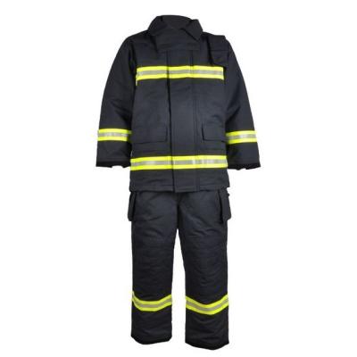 China Anti Fire Safety Suit Equipment Xinxiang Xinke Aramid Firefighter Protection Fire Safety Fire Suit for sale