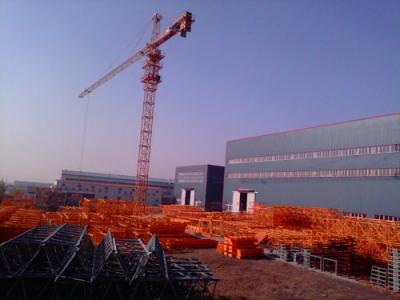 China 30KW Civil Buildings Tower Crane TC6013-8 , 181m Attached Height for sale