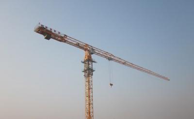 China TCP6512-10 Flat Top Tower Crane / Construction Tower Crane 65m Jib Length for sale