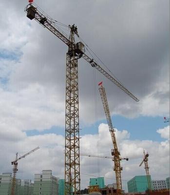 Chine Grue à tour de la construction TC6013A-6 pour le message publicitaire ayant beaucoup d'étages, taille de levage de 48m à vendre