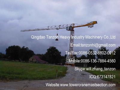 China TC7013-10 China Fixing Type Topkit Tower Crane For Construction for sale