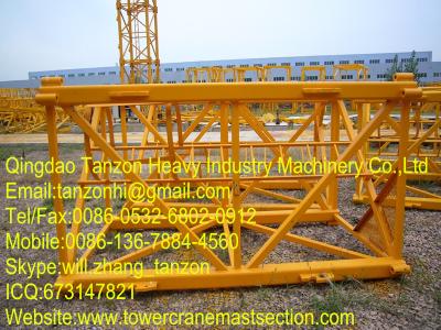 China Q345B Steel Chip Standard Section for Construction Hoist , F0/23C L46A1 for sale