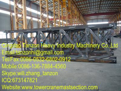 China Steel Tower Crane Mast Section F0/23C L46A1 for flat head tower crane for sale