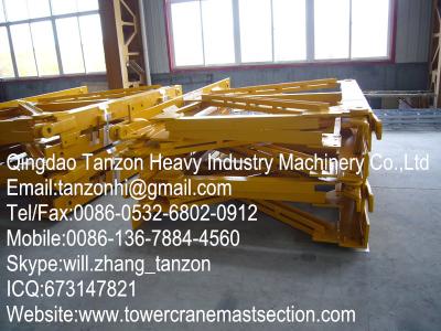 China Interchangeable Chip Standard Section For construction tower crane for sale