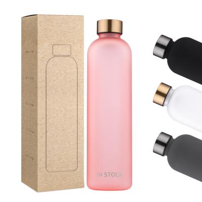 China Amazon Success 500 Ml Sustainable Water Bottle Matt Surface Plastic Sport Portable Outdoor Camping Drinkware for sale