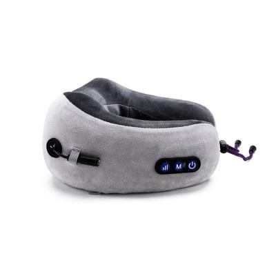 China Upgrade Your Sleep and Alleviate Neck Pain with our U-shaped Electric Massage Pillow for sale