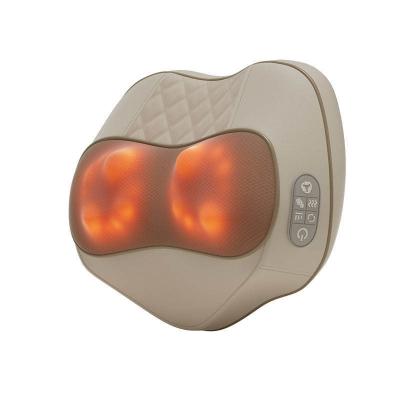 China Health Care Portable Neck Massage Pillow with Vibration 2000mAh Battery Capacity for sale