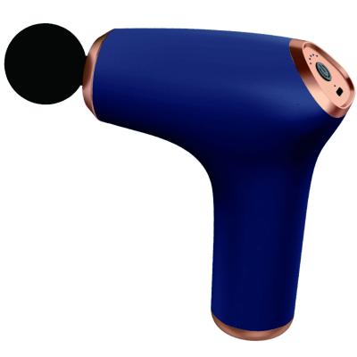 China Highly Timing Control Handheld Pocket Vibration Small Fascial Body Massage Gun 22x17x8 cm for sale