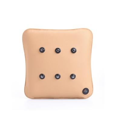 China Neck Rest Shoulder Massager 8W Battery Operated Vibrating Back Massage Cushion Pillow for sale