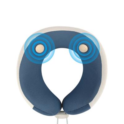 China Infrared Physiotherapy U Shape Neck Massager with Vibration Massage and Heat Function for sale