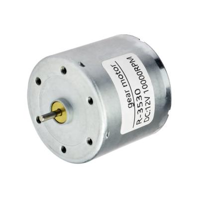 China Pure Metal 24V DC Gear Motor for Treadmill Waterproof Feature Speed Range 12-1600r/min for sale