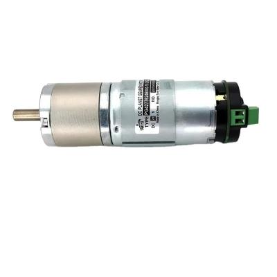 China Explosion-Proof Type 16/22/32/36/42/45mm 12V 24V 0.5W-100W High Torque BLDC or Brushed DC Gear Motor Planetary Gearbox with Encoder for sale