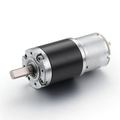 China High Torque 0.03-2N.m 36mm DC Treadmill Motor with Low Noise and Black Color 12V 24V for sale