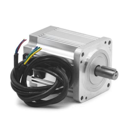 China 48V 220W Silver Brushless DC Treadmill Motor for Fitness YLP 80BL-154-3 for sale