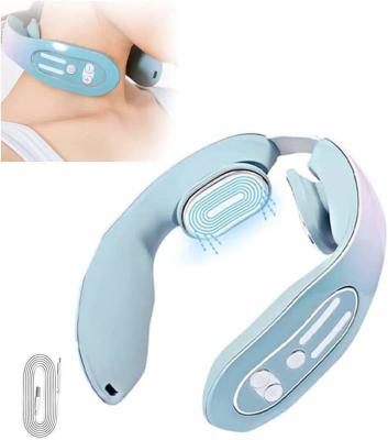 China Massage Apparatus Hot Tens Pulse Neck Massager with Heating Function for sale