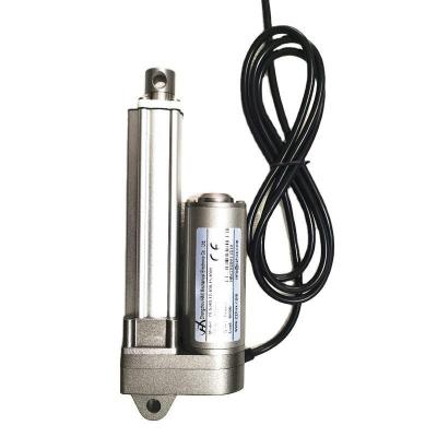 China Actuador lineal de imán permanente 12V motor de corriente continua 2000N de 100 mm de carrera en venta