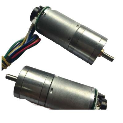 China Small Appliances Gear Motor with Permanent Magnet Construction and 7.4V Rated Voltage for sale