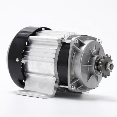 China 24V 500W Permanent Magnet Motor for Motorized Tricycles Scooter Wheelchair 10mm Shaft for sale