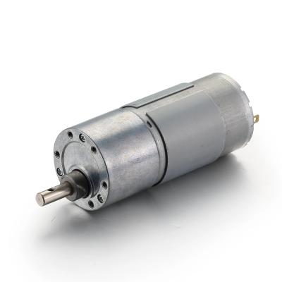 China 37mm Low Rpm 10kg 1nm High Torque 60rpm 100rpm 24V 12V DC Gear Motor for Automatic Doors for sale