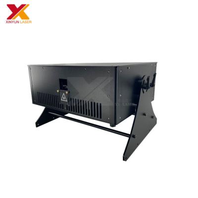 China Hotel 12 Watt LOGO Text RGB Outdoor Full Color Laser Animation Projector for sale