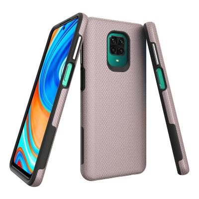 China Anti-fall Shockproof TPU Cover Mobile PC 2 In 1 Hybrid Triangle Back Cover For Redmi Pro 9A 9i Note 8 Note 9 Pro Mi9 Redmi Go Redmi 7 for sale