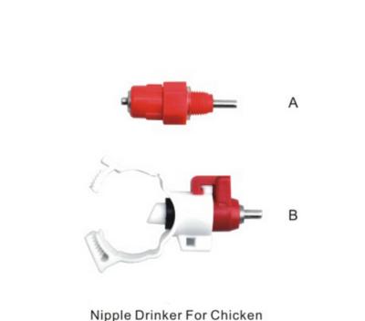 China POULTRY CHICKEN WATER NIPPLES DRINKERS for sale