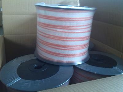 China 12mm Electric farming fence polytape for horse fence QL707W for sale