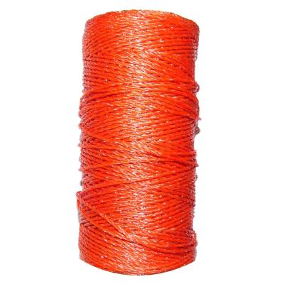 China Hot sale electric fence shock PE UV stabilized poly rope for animal farm fence QL715 for sale