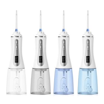 China Hot Sale Hotel Electric Teeth Cleaner Rechargeable Waterproof Dental Water Jet Cordless Water Tooth Flosser Oral Irrigator for sale