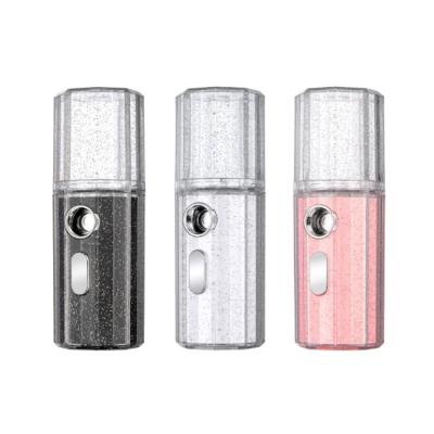 China Portable Mini Nano Spray Face Nano Mist Sprayer Beauty Moisturizer Hydrating Facial Steamer Machine for sale