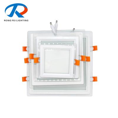 Cina High Brightness LED Ceiling Panel Light Square Glass Ceiling Mounted in vendita