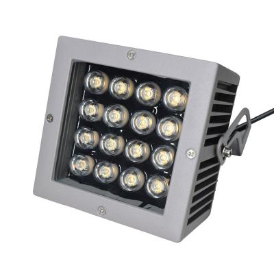 China Outdoor Square Frame Adjustable LED Spot Light 16w 45 Degree Beam Angle For Tree zu verkaufen