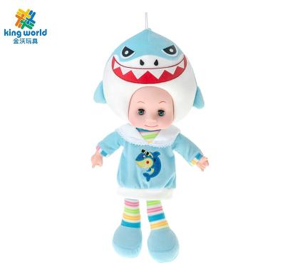 China 2019 Cartoon Toy Doll Cotton Cloth 46cm Animal Singing Soft Function Baby Plush Toys Girl Dolls for sale