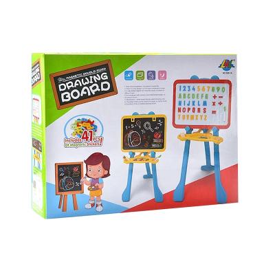 China Plastic Kids Wordpad Toys Writing Magnetic Stickers Painting Kids The Magic Drawing Board for sale