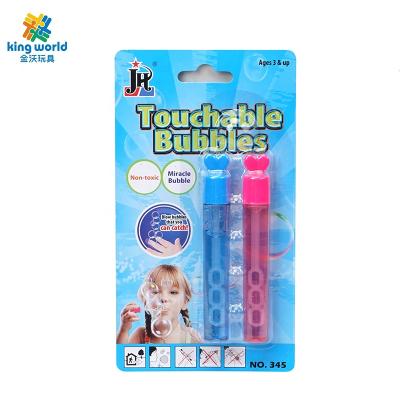 China Wholesale Retail Colorful Bubble Stick Kids Game Bubble Toys Cheap Soap Water With Funny Plastic Mini Stick 5ml for sale