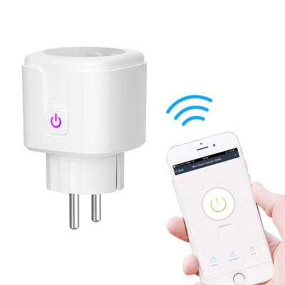 China Wholesale Residential/Multi-Purpose Smart EU Plug Work with Alexa Amazon Smart Socket Timer Smart EU Plug for Home Use for sale