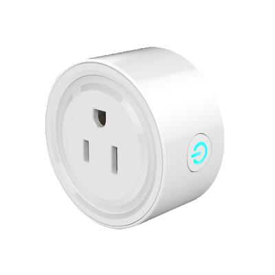 China Two Pin Smart Plug Alexa Residential / Multipurpose Tuya Google Home 10 A Rated Current WIFI Smart Socket for sale